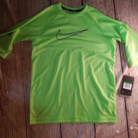 nike boys swim shirt